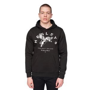 Henleys Mens Colhen Hoodie / Black